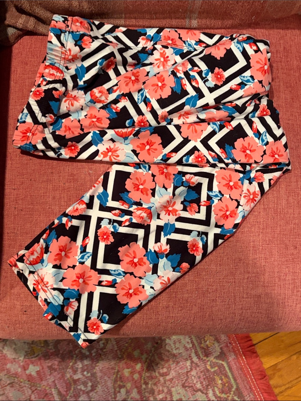 Floral High-Waist Leggings